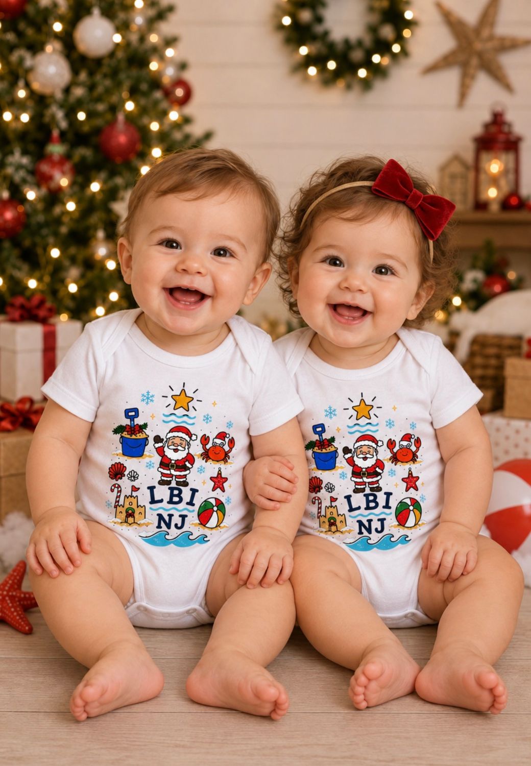 LBI CHRISTMAS ONESIE