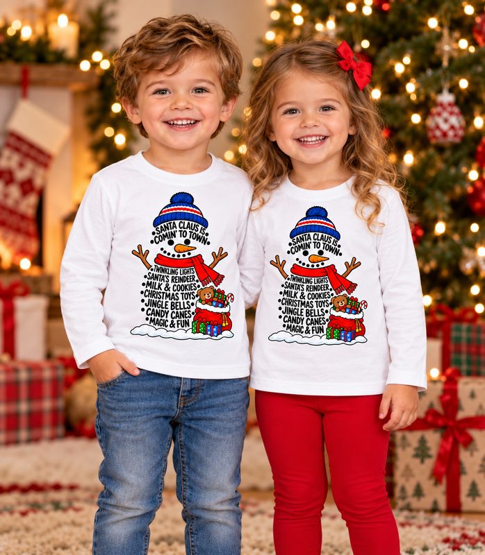 SANTA CLAUS IS COMIN’ TO TOWN (SNOWMAN)