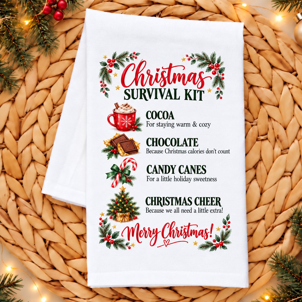 CHRISTMAS SURVIVAL KIT