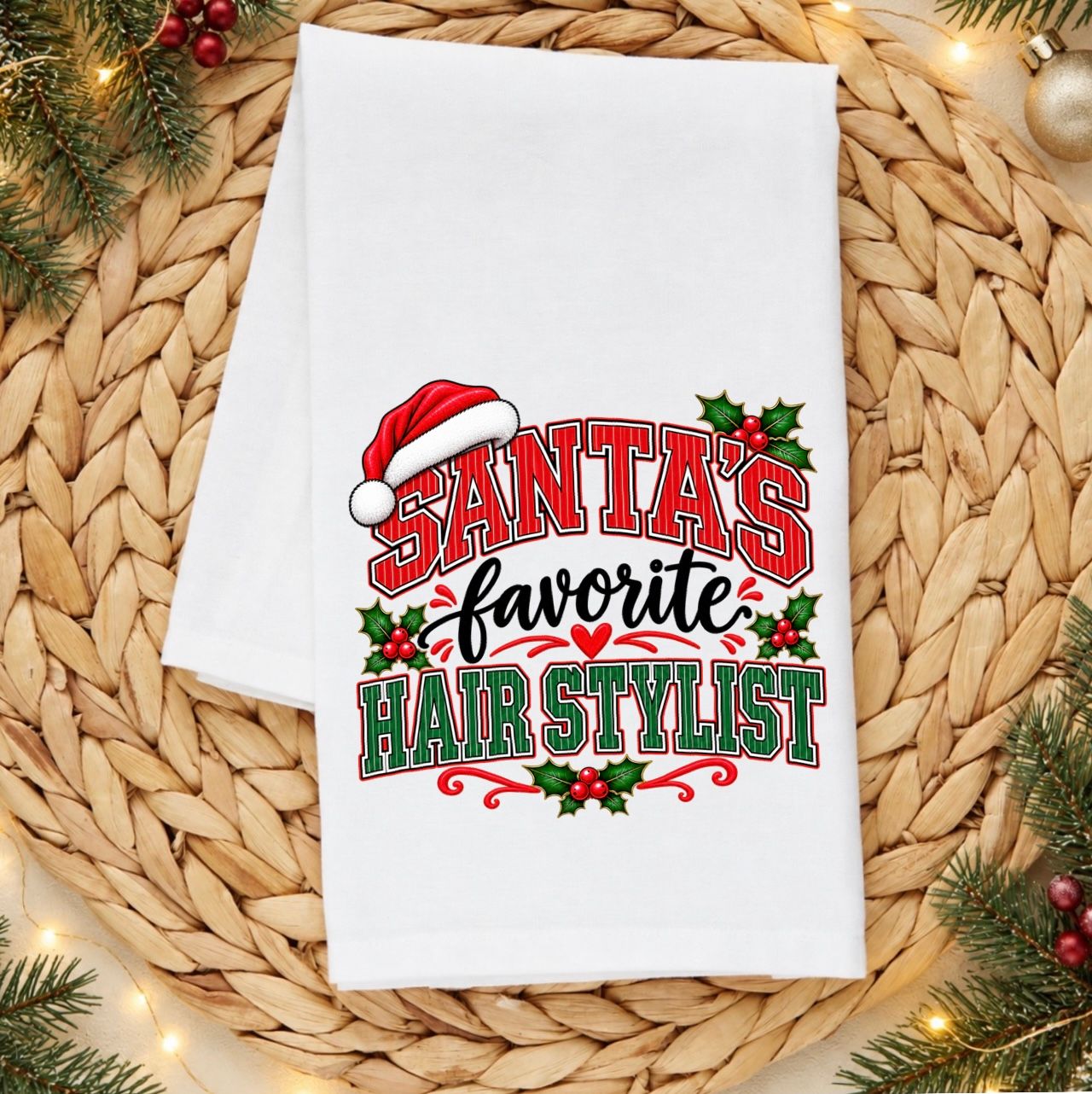 SANTA’S FAVORITE HAIR STYLIST
