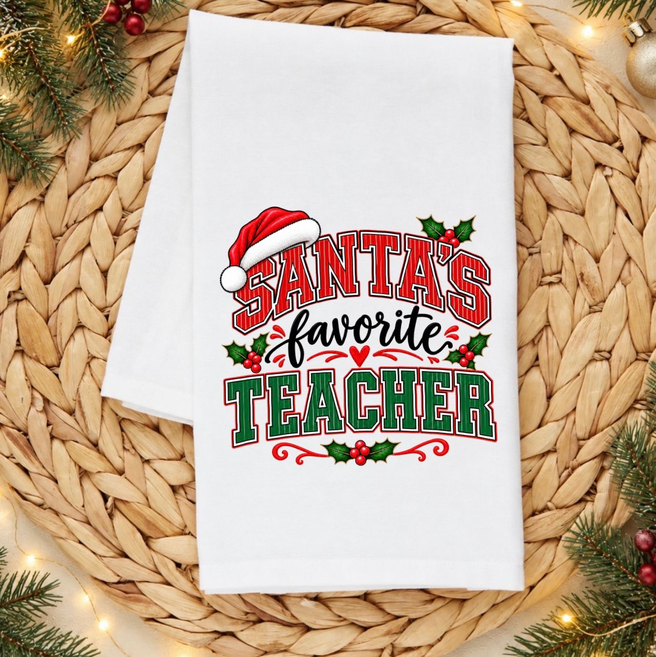 SANTA’S FAVORITE TEACHER