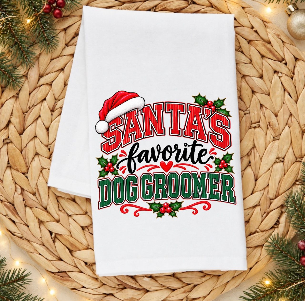 SANTA’S FAVORITE DOG GROOMER