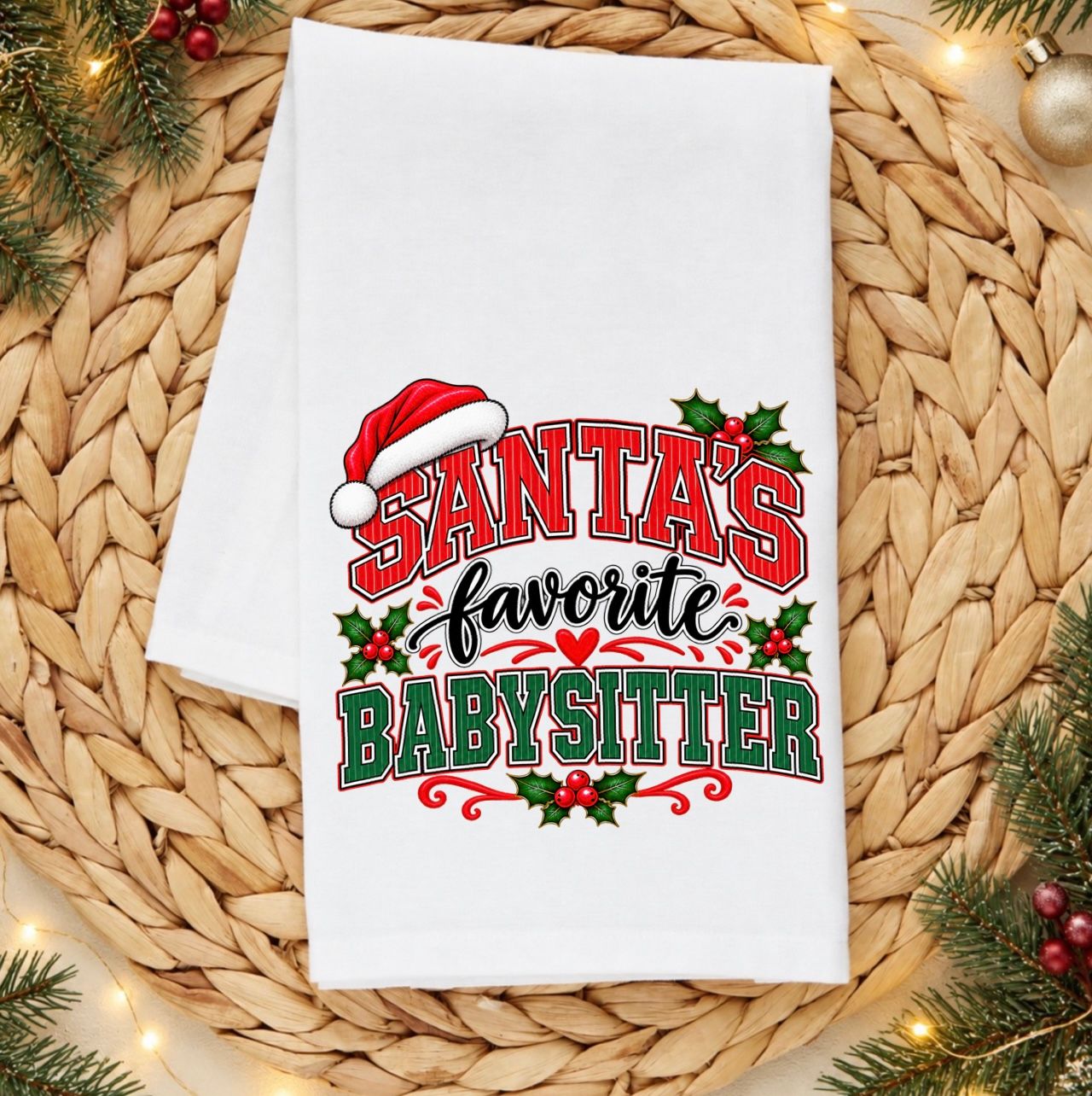 SANTA’S FAVORITE BABYSITTER