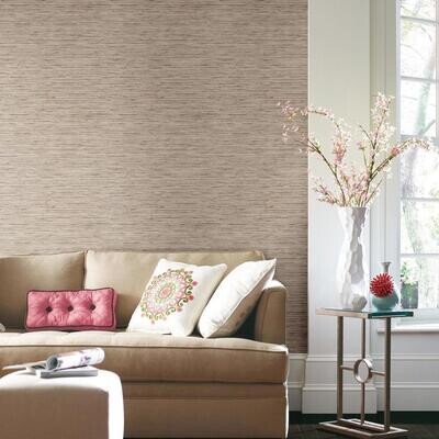 Faux Grasscloth Peel and Stick Wallpaper
