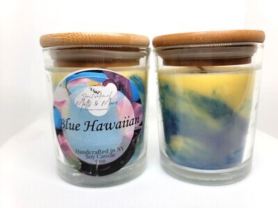 Blue Hawaiian Candle