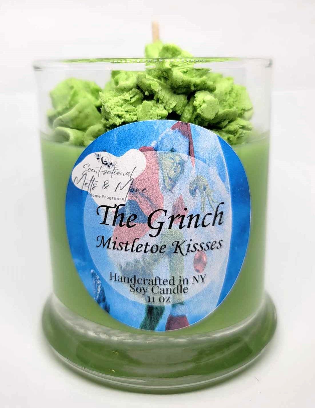 The Grinch - Mistletoe Kisses Dessert Candle