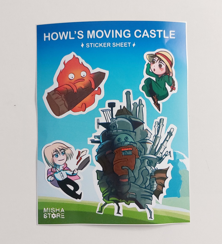 Howl&#39;s Moving Castle Stickersheet