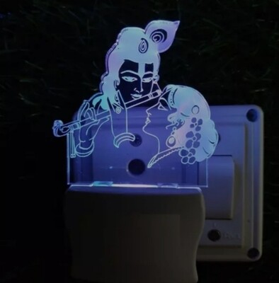 Radha Krishna night light lamp