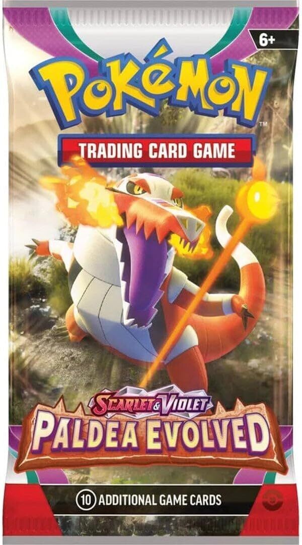 Pokemon SV2 Paldea Evolved Booster Pack - Single Pack