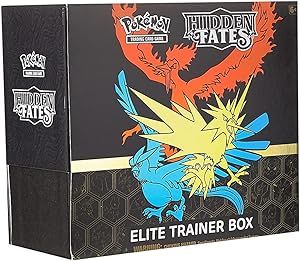 Pokémon Sword and Shield Hidden Fates Elite Trainer Box