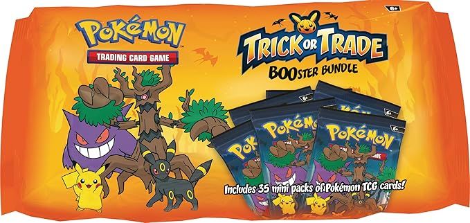 Pokemon 2024 Trick Or Trade BOOster Bundle