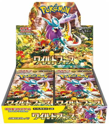 Wild Force - Pokémon Cards SV5k Japanese Booster Box (Temporal Forces)