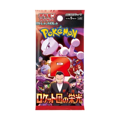Pokemon Scarlet Violet The Glory of Team Rocket Booster Pack