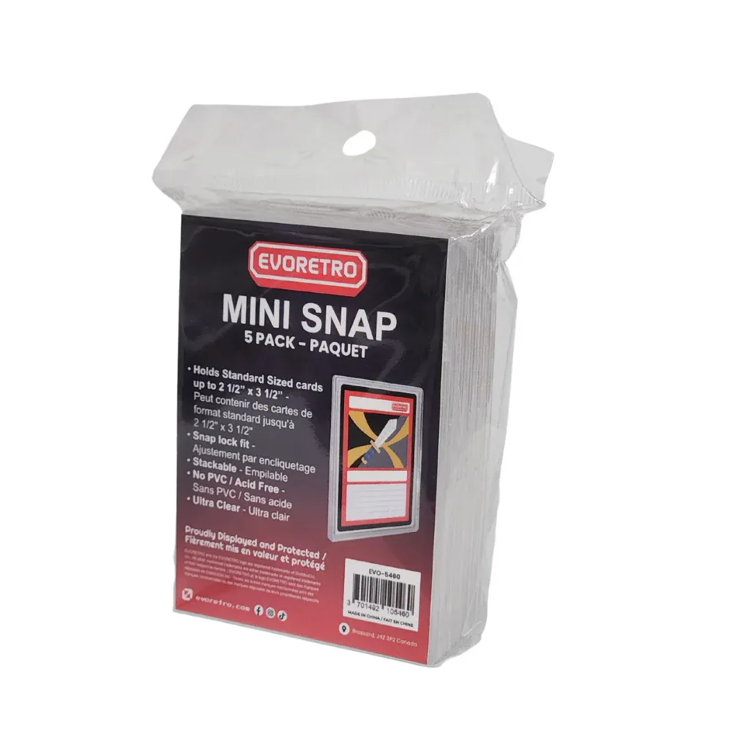 Evoretro Mini Snap - pack of 5