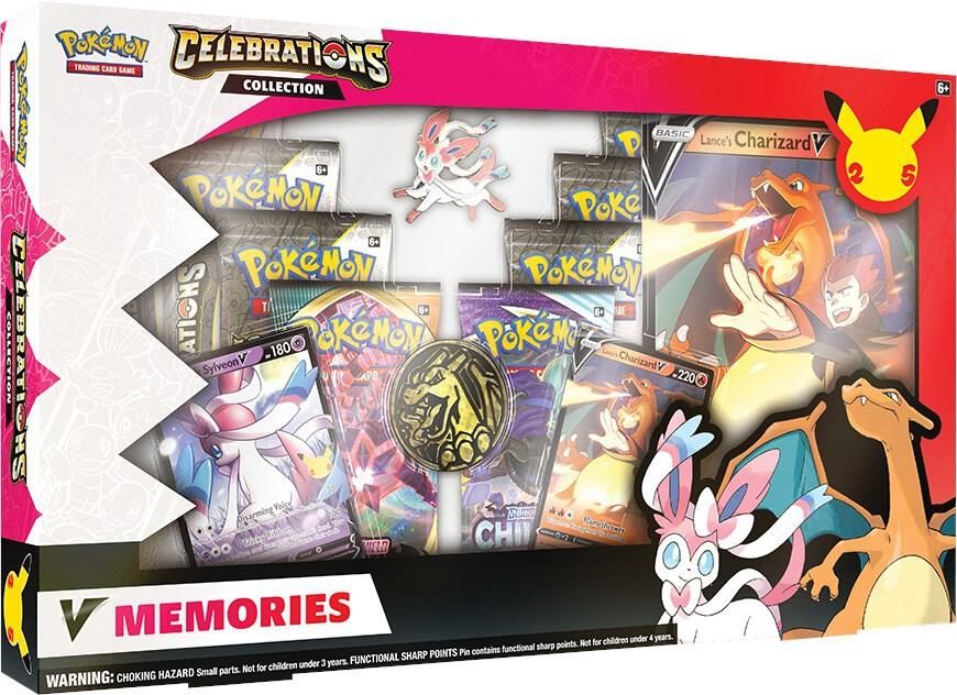 Pokemon Celebrations V Memories Collection Box