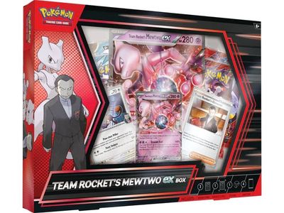 Pokemon Team Rocket&#39;s Mewtwo ex Box