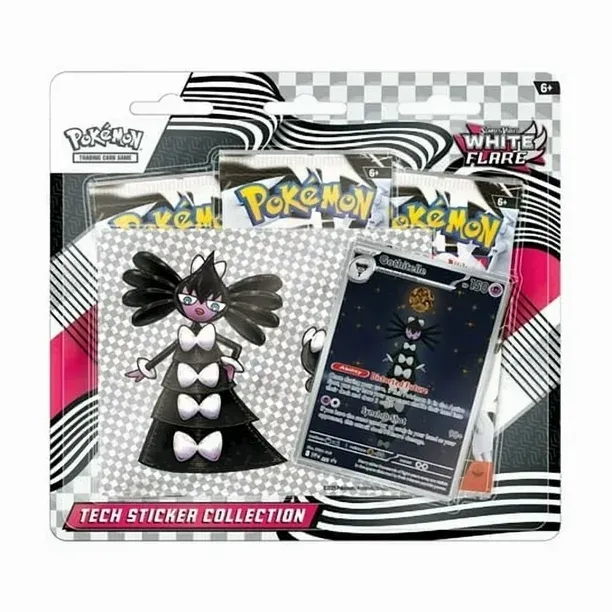 Pokémon White Flare Tech Sticker Collection