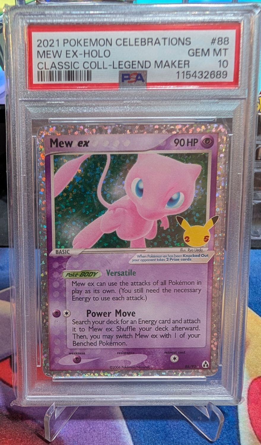 Pokemon Celebrations Mew Ex #88 PSA 10