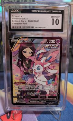Pokemon Sylveon #TG14/TG30 - Brilliant Stars - CGC 10