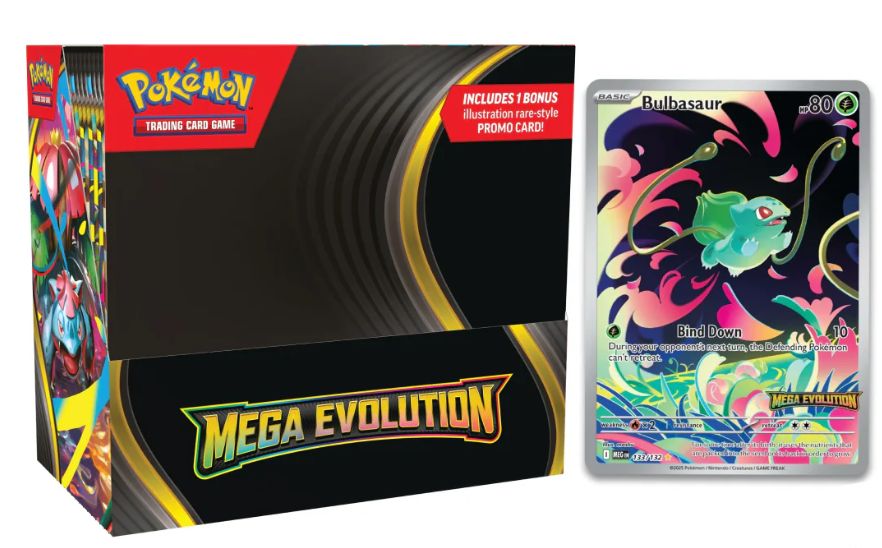 Pokemon Mega Evolutions ME01 Enhanced Booster Box - Live Rip Only