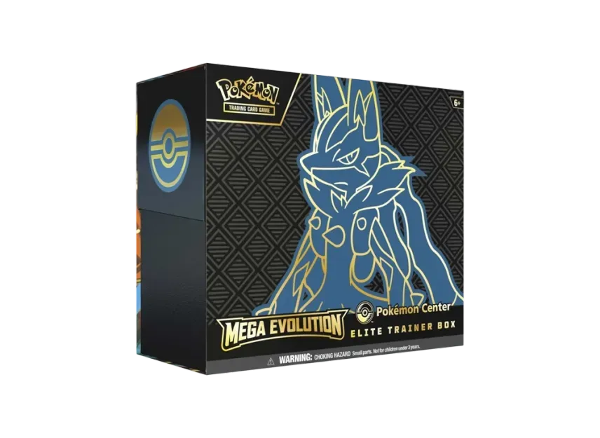 Pokemon Mega Evolutions ME01 Elite Trainer Box - Lucario - Live Rip Only