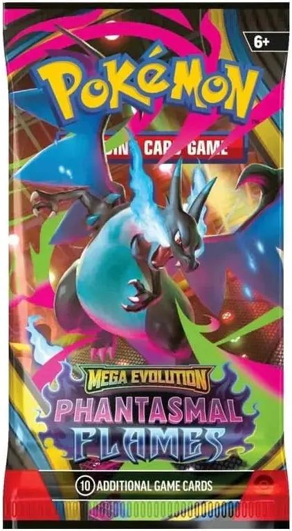 Pokemon ME02 Phantasmal Flames Booster Pack - single pack