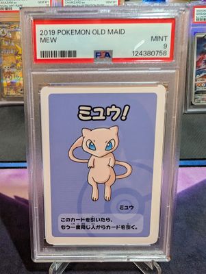 2019 Pokemon Old Maid Mew PSA 9