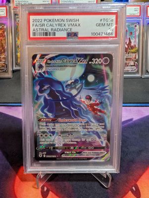 2022 Pokemon SWSH Shadow Rider Calyrex VMAX #TG18 PSA 10