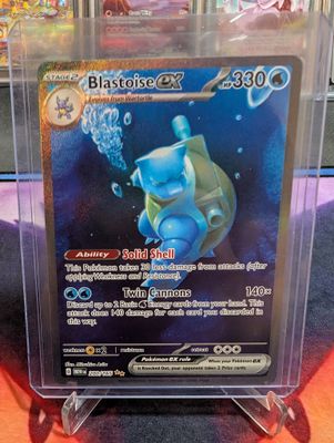 Pokemon 151 Blastoise Ex #200/165 - ungraded