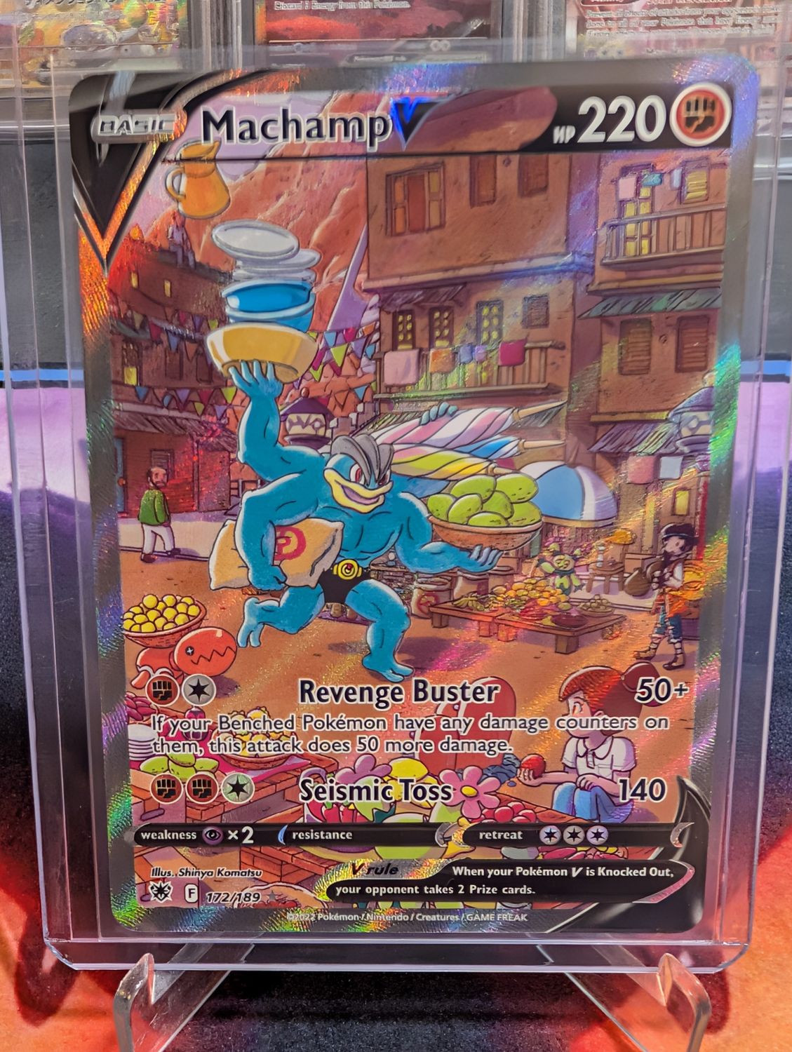 Pokemon Machamp V Astral Radiance #172/189 - ungraded