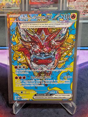 Pokemon Hearthflame Mask Ogerpon Ex Prismatic Evolutions #148/131 - ungraded