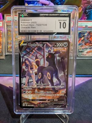 2022 Pokemon Umbreon V Brilliant Stars #TG22 - CGC 10 