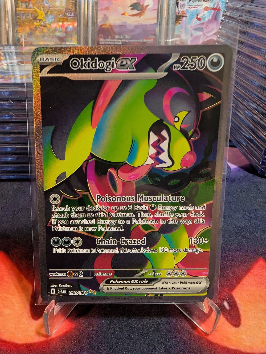 Pokemon Okidogi Ex - Temporal Forces #090/064 - ungraded