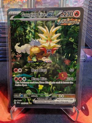 Pokemon Gouging Fire Ex - Temporal Forces #204/162 - ungraded