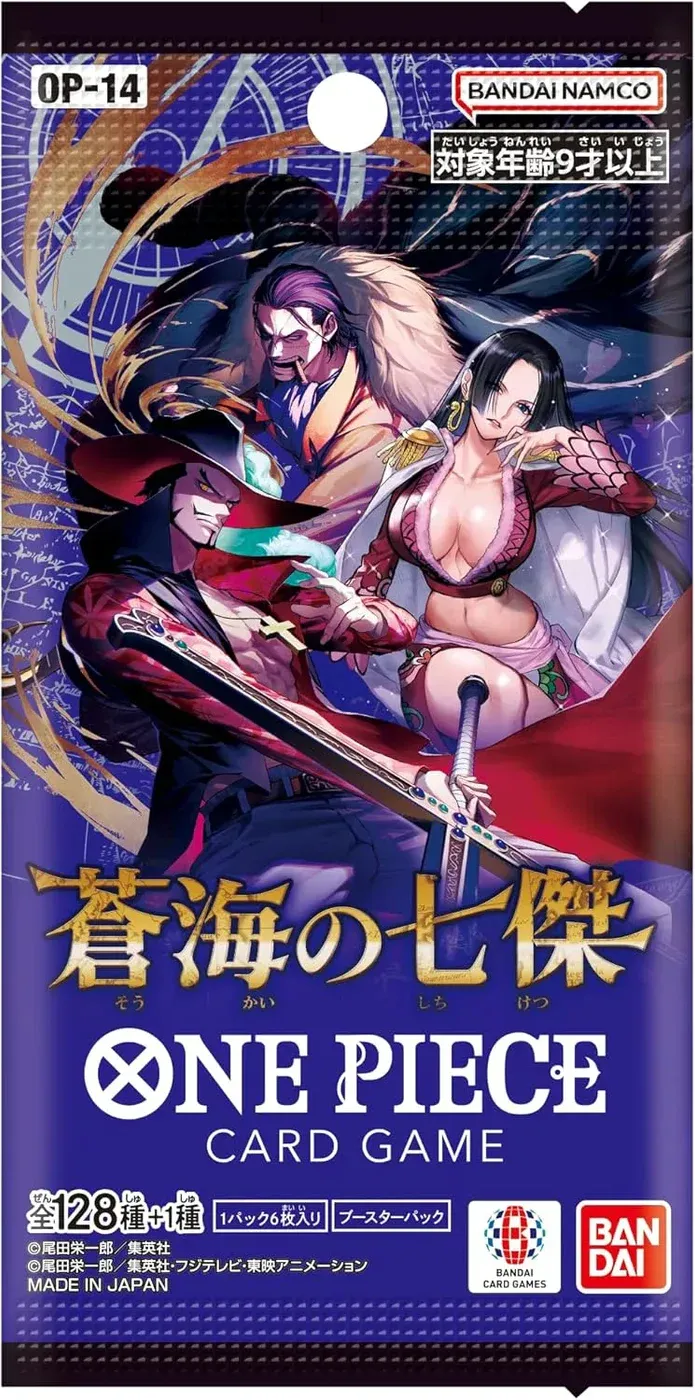 One Piece The Azure Sea’s Seven OP-14 Japanese - Single Pack