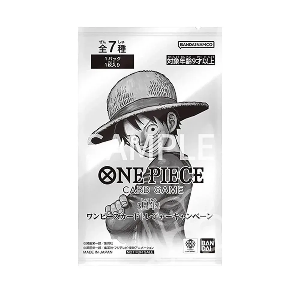 One Piece 3rd Anniversary Treasure Campaign Pack (Japanese)