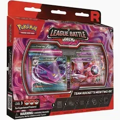 Pokemon Team Rocket Mewtwo League Battle Deck