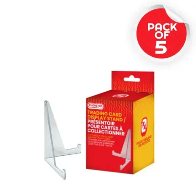 Evoretro Acrylic Card Display Stand - 5 pack