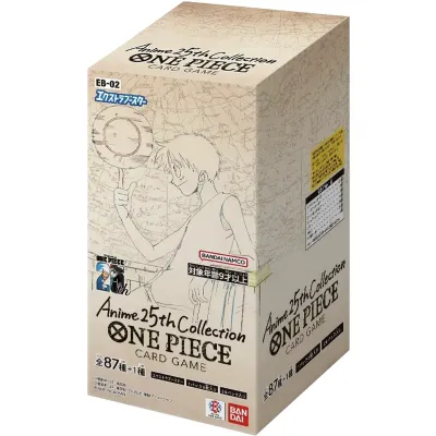 One Piece TCG EB-02 Anime 25th Collection Booster Box Japanese