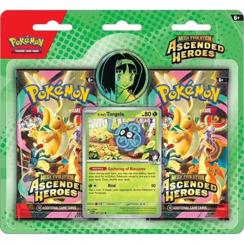 Pokémon ME2.5 Ascended Heroes 2-pack Blister -Live Rip