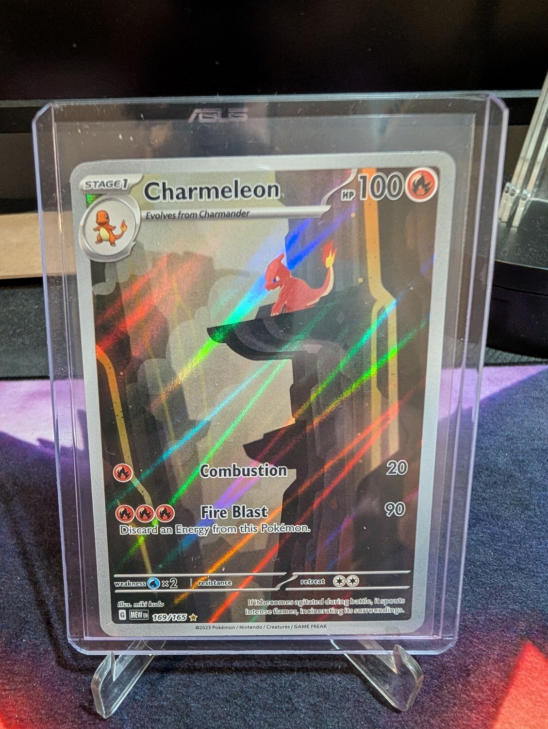 Pokemon 151 Charmeleon # 169/165 - ungraded