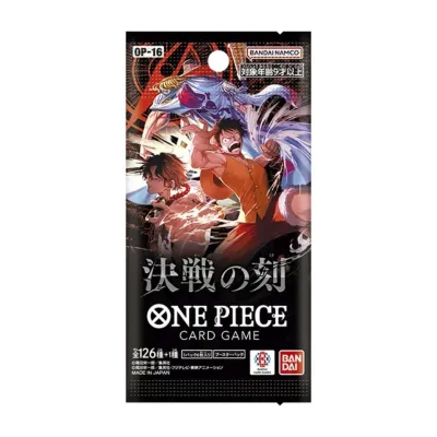 One Piece The Time of Battle OP-16 Japanese Booster Pack