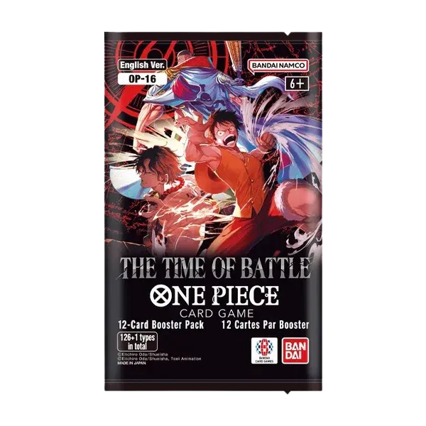 Bandai One Piece OP-16 The Time of Battle Booster Pack - English - Single Pack