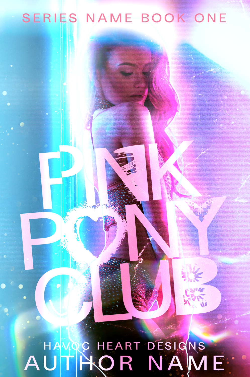 Pink Pony Club Premade Paperback Wrap