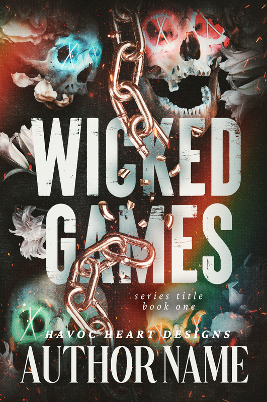 Wicked Games Premade Paperback Wrap