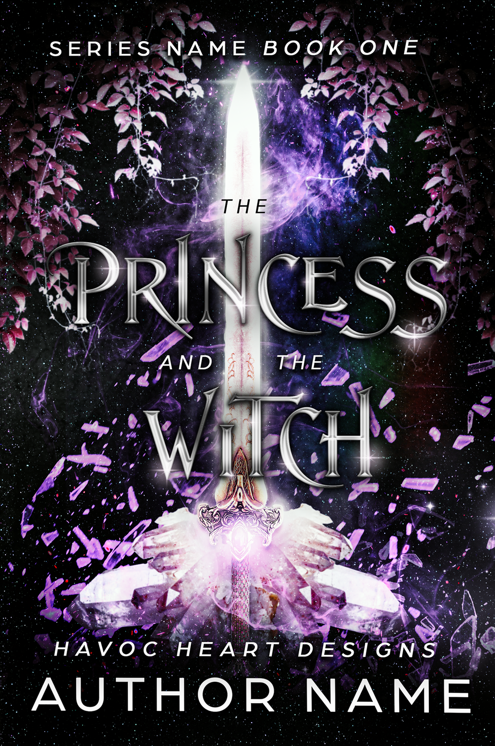 The Princess and the Witch Premade Paperback Wrap
