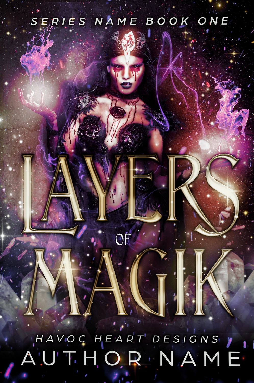 Layers of Magik Premade Paperback Wrap
