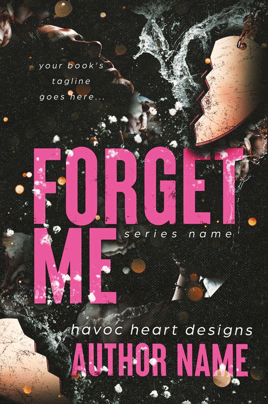 Forget Me Premade Paperback Wrap