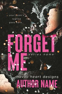 Forget Me Premade Paperback Wrap