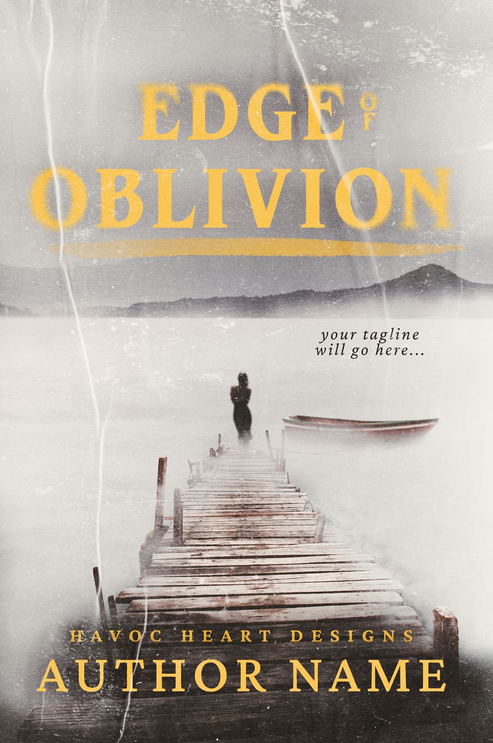 Edge of Oblivion Premade Paperback Wrap